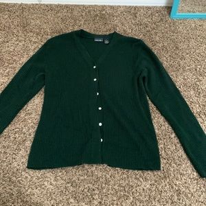 Button up sweater